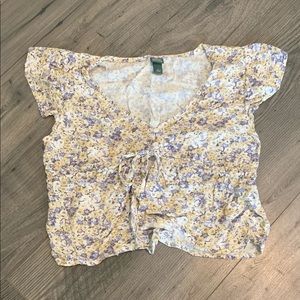 Floral Crop Top